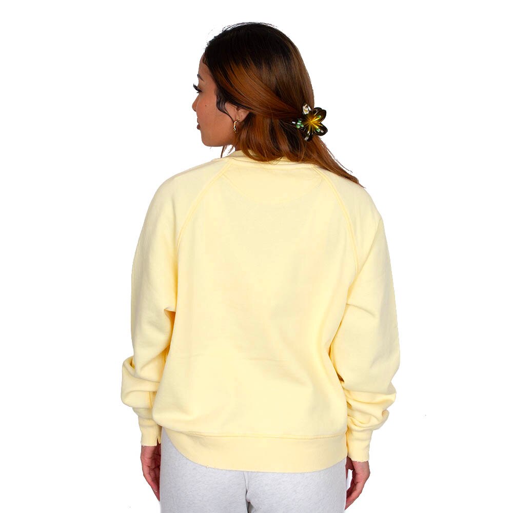 Arched Oregon, Camp David, Yellow, Pullover, Cotton Blend, Women, Butter, Embroidered design, Sweatshirt, 838516